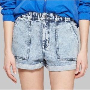 Wild Fable High-Rise Elastic Waist Jean Shorts XS